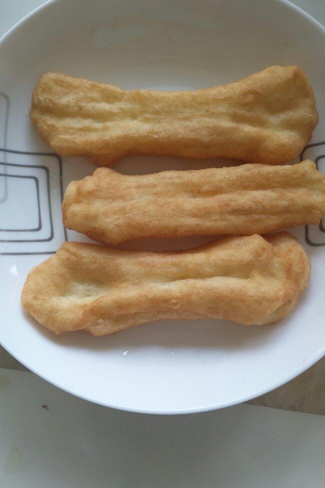 自制无泡打粉油条