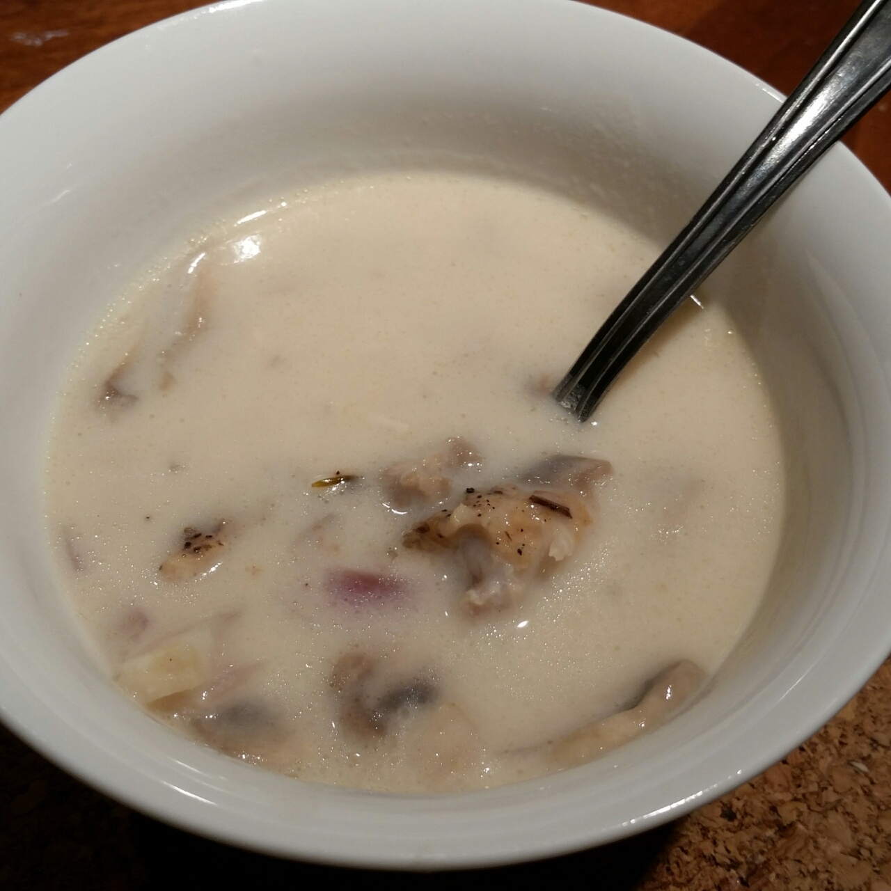 奶油蘑菇汤