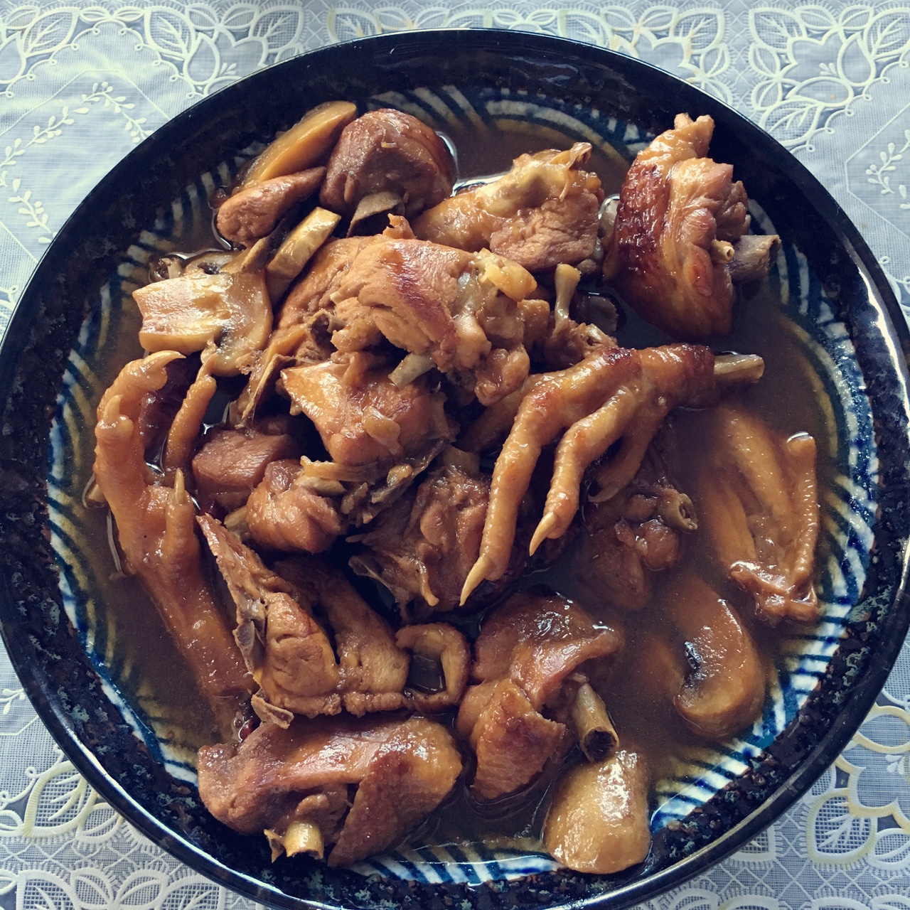 照烧鸡块