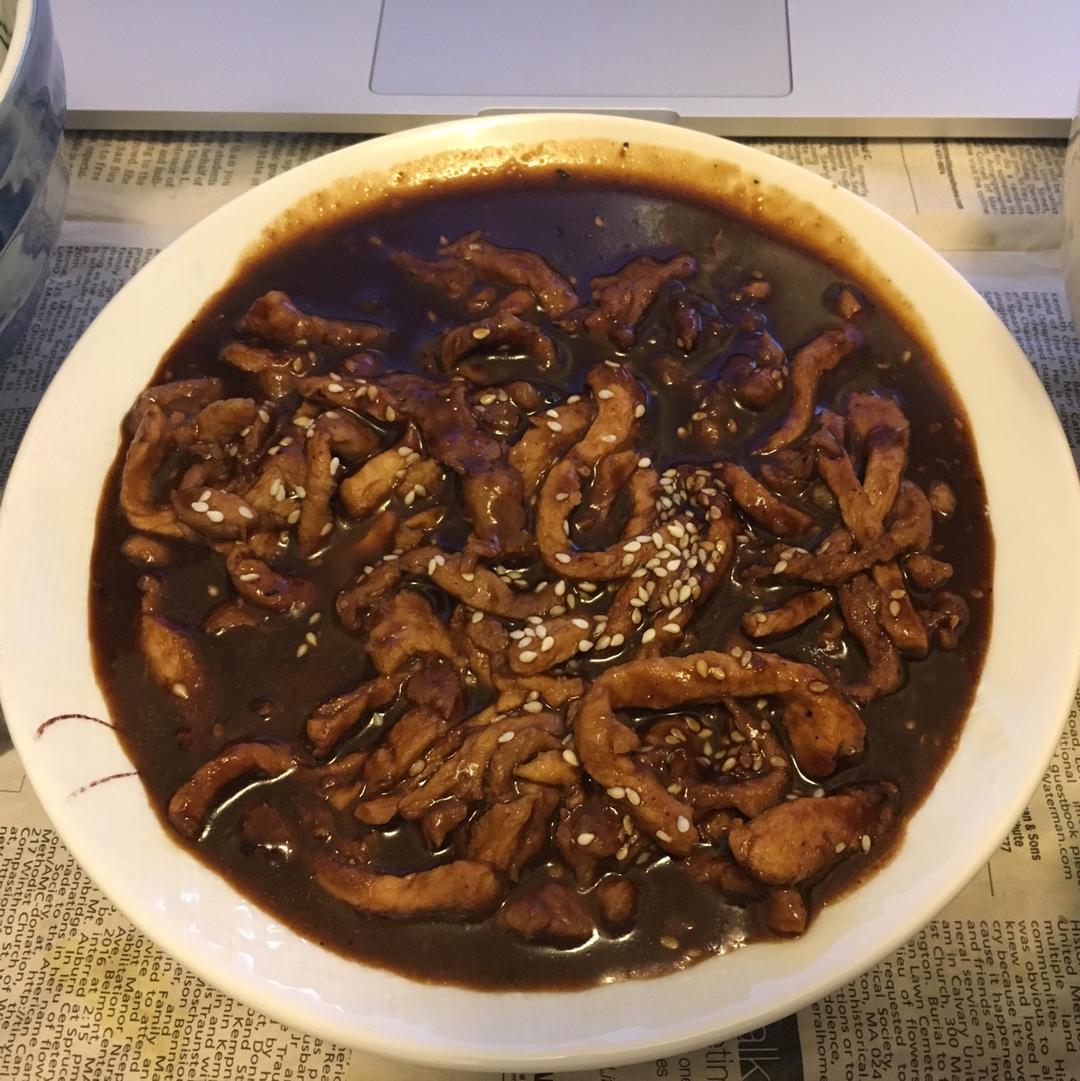 京酱肉丝