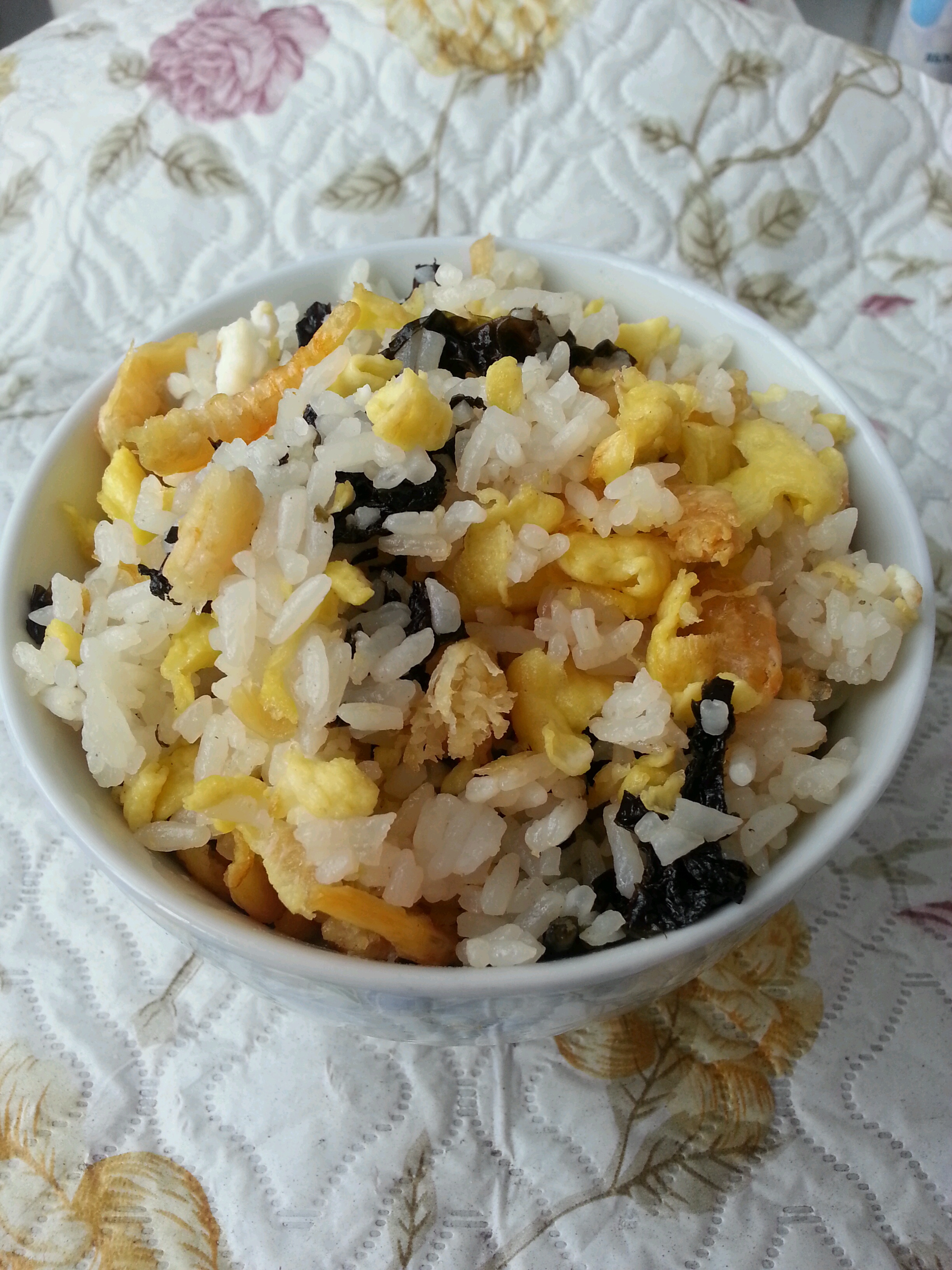 低卡瘦身紫菜蛋炒饭