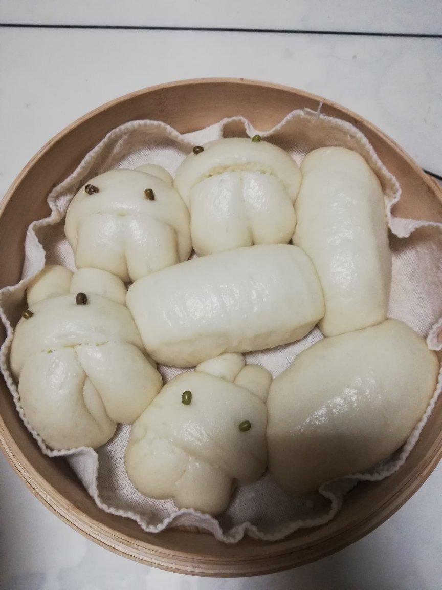 豆沙包（一次性发酵）