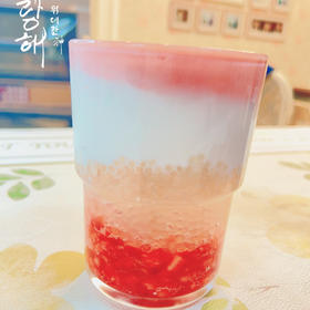 ‼️奶茶店同款💯酸甜可口的草莓西米甘露