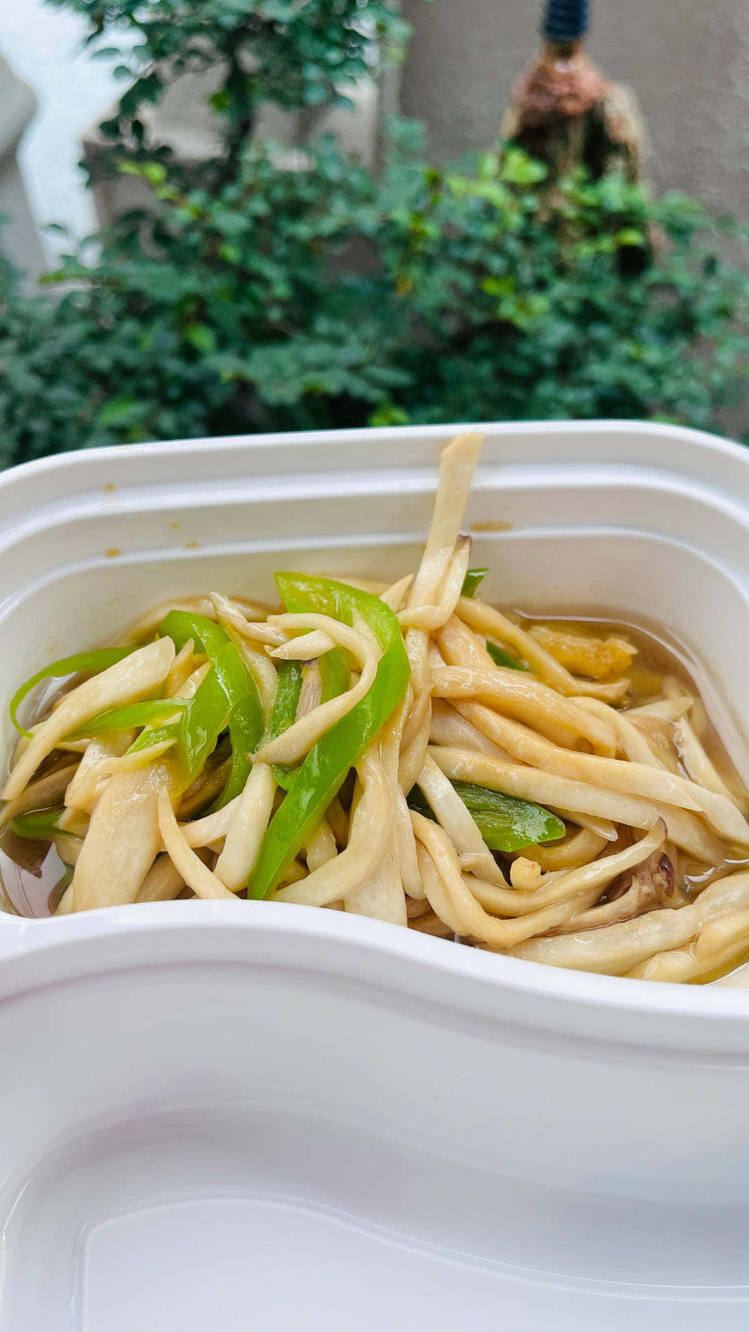 青椒素炒杏鲍菇