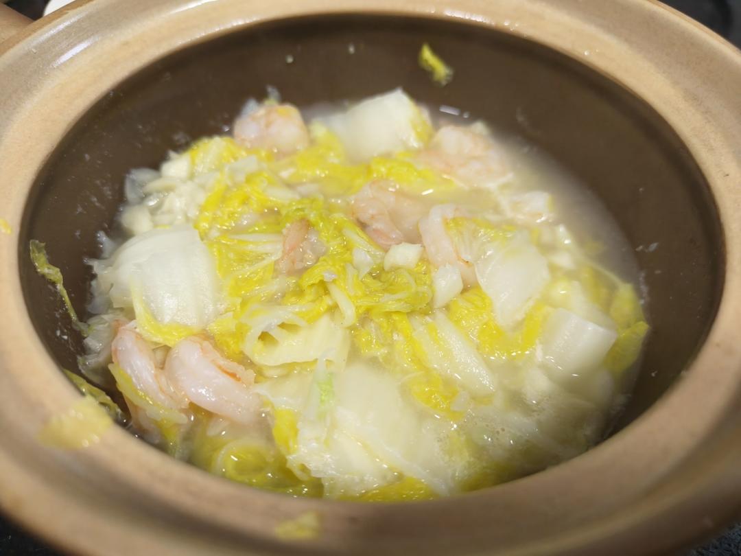 🦐虾仁炒娃娃菜
