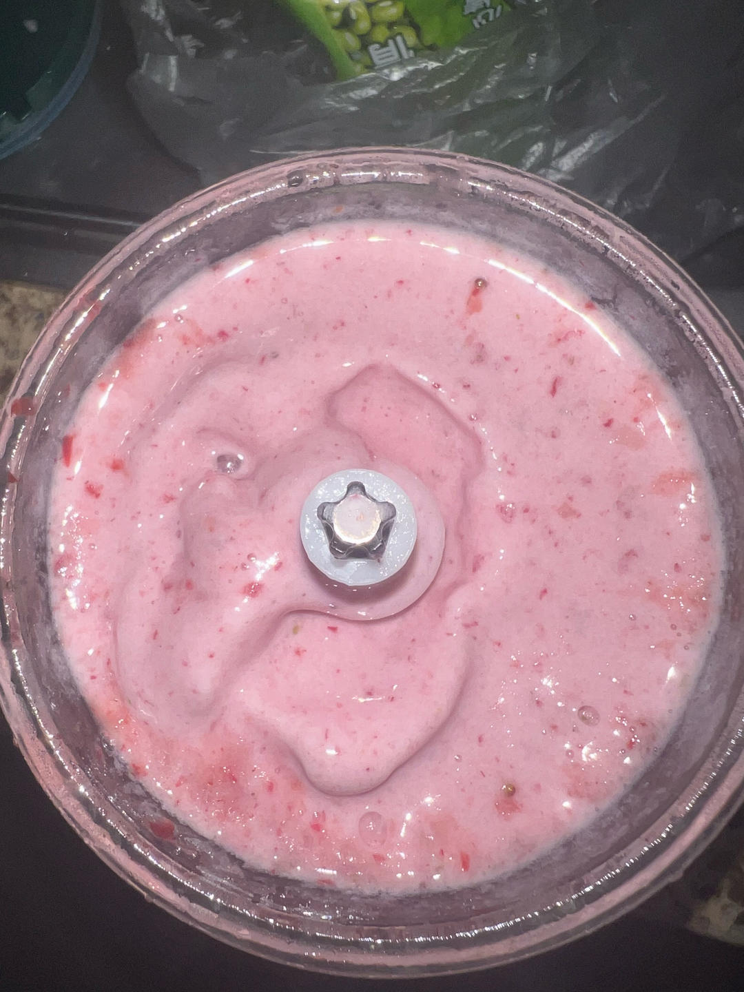 【奶昔/甜品杯/冰激凌】冷冻草莓/芒果/其他水果+舒化奶+魔芋蛋糕（人狗同食，狗不吃魔芋蛋糕）