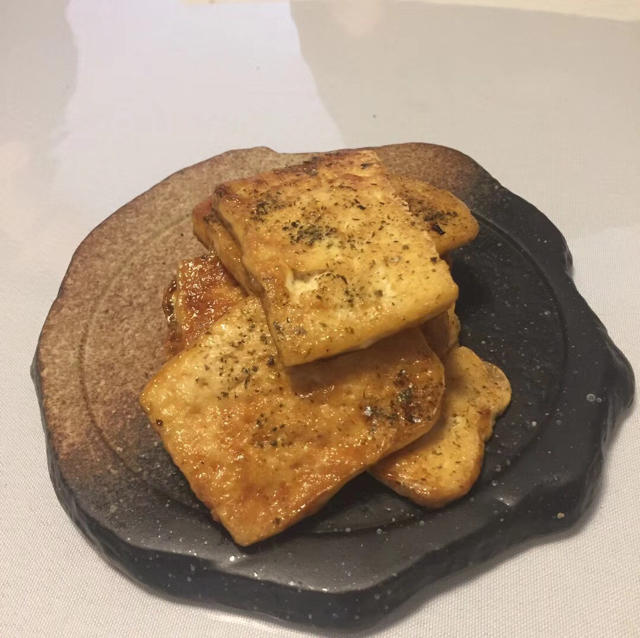 蚝油煎豆腐