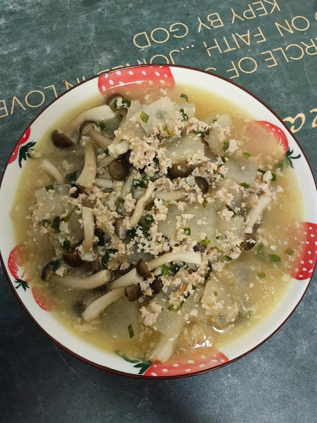 肉末冬瓜～～孩子最爱吃的下饭菜