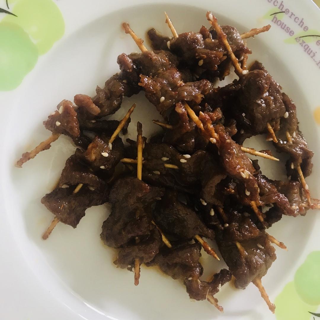 【零基础🥩牙签牛肉】