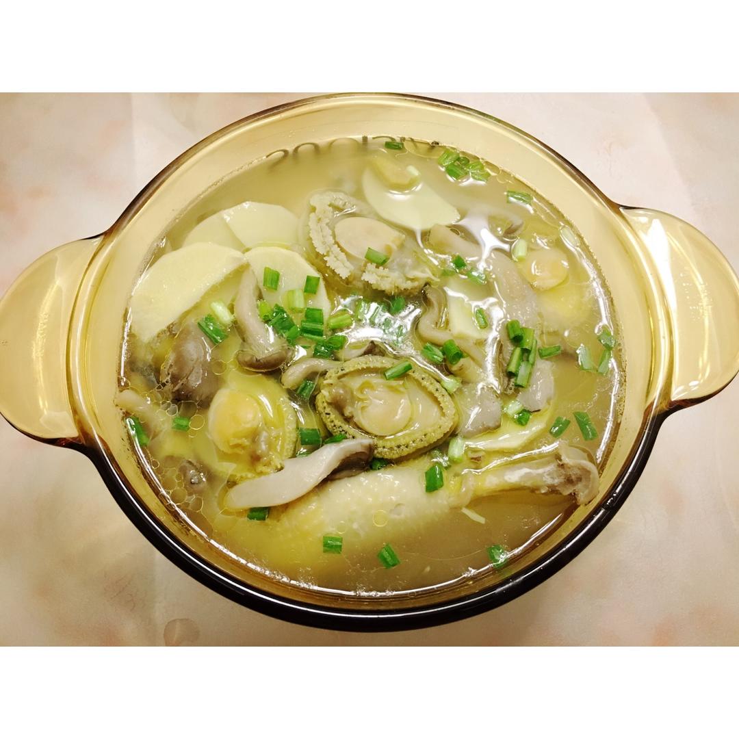 西_瓜做的干鲍鱼鸡汤