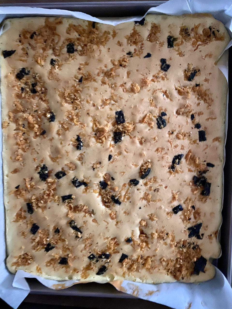 香葱肉松肥蛋糕卷～