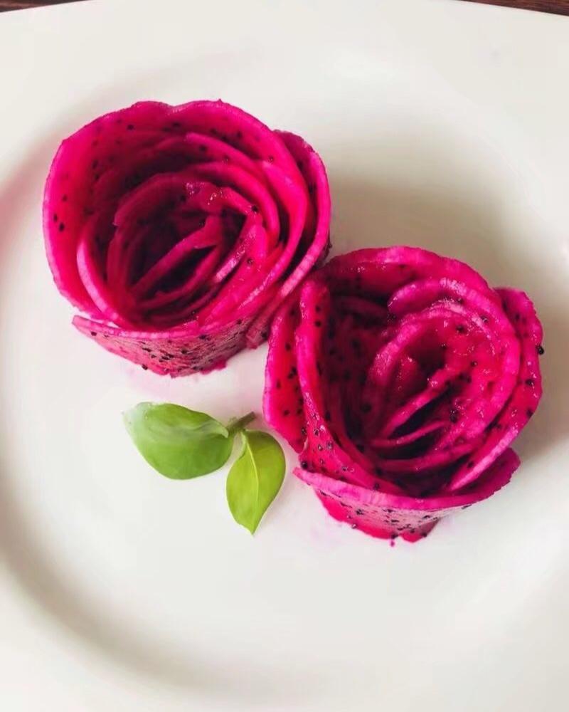 火龙果玫瑰花