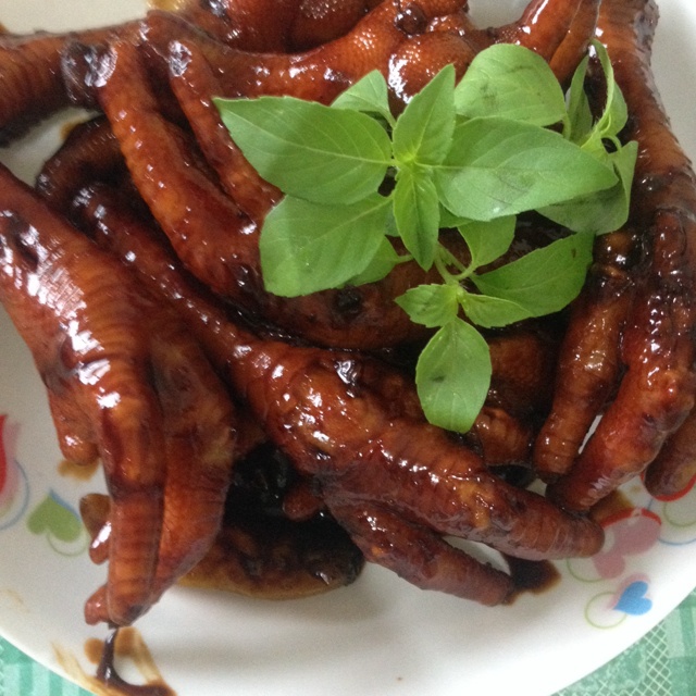 香辣卤鸡爪