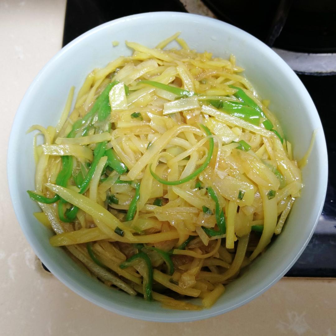 青椒土豆丝