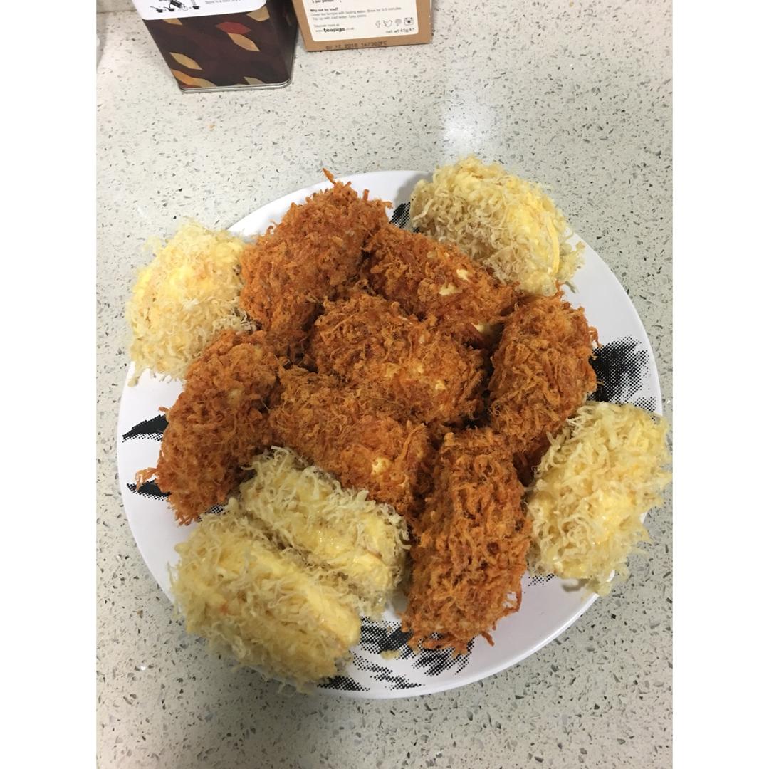 快手好吃的肉松小贝及豪华升级版