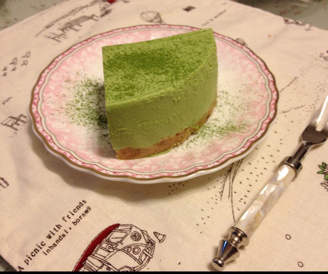 抹茶冻芝士蛋糕