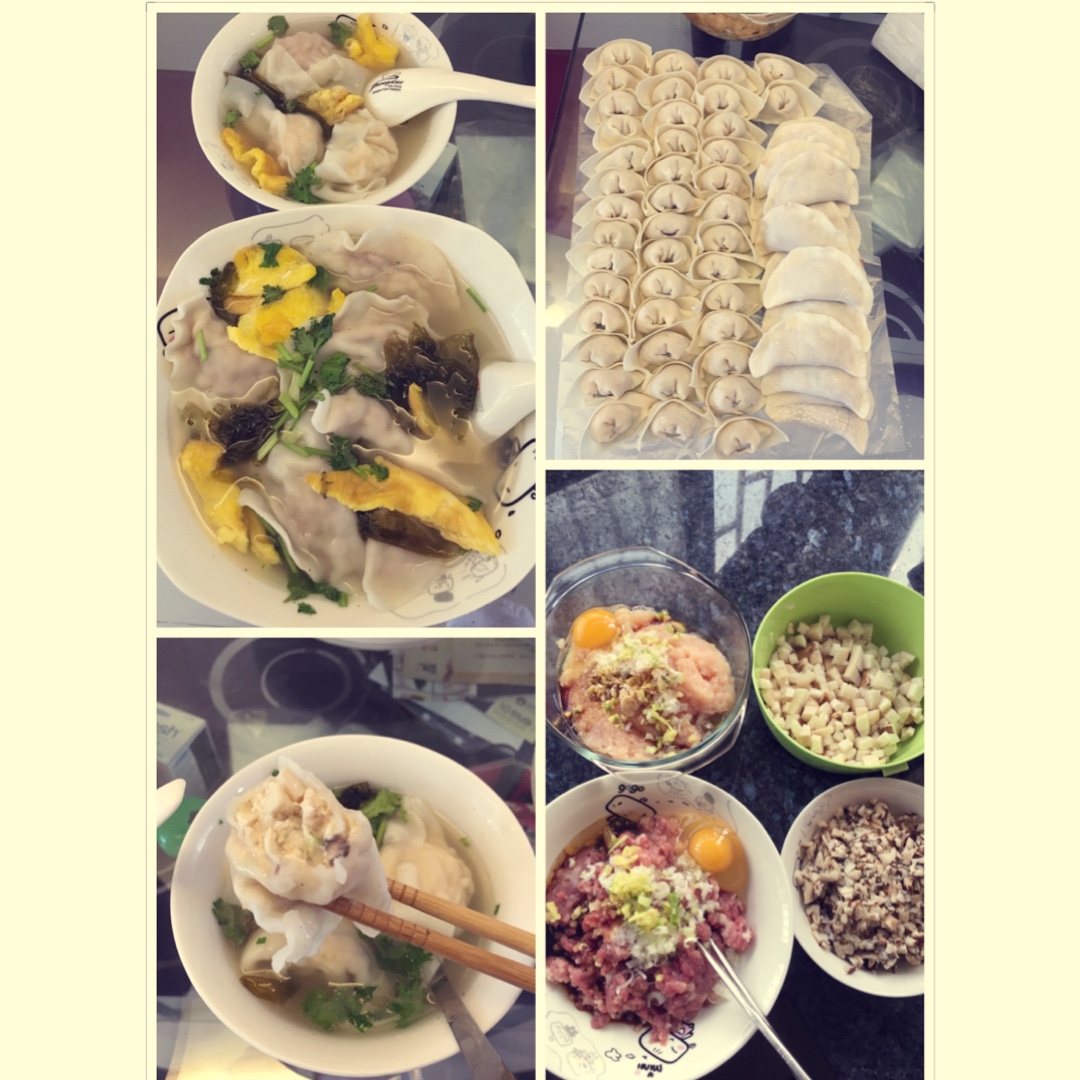 超鲜菌菇鸡肉大馄饨