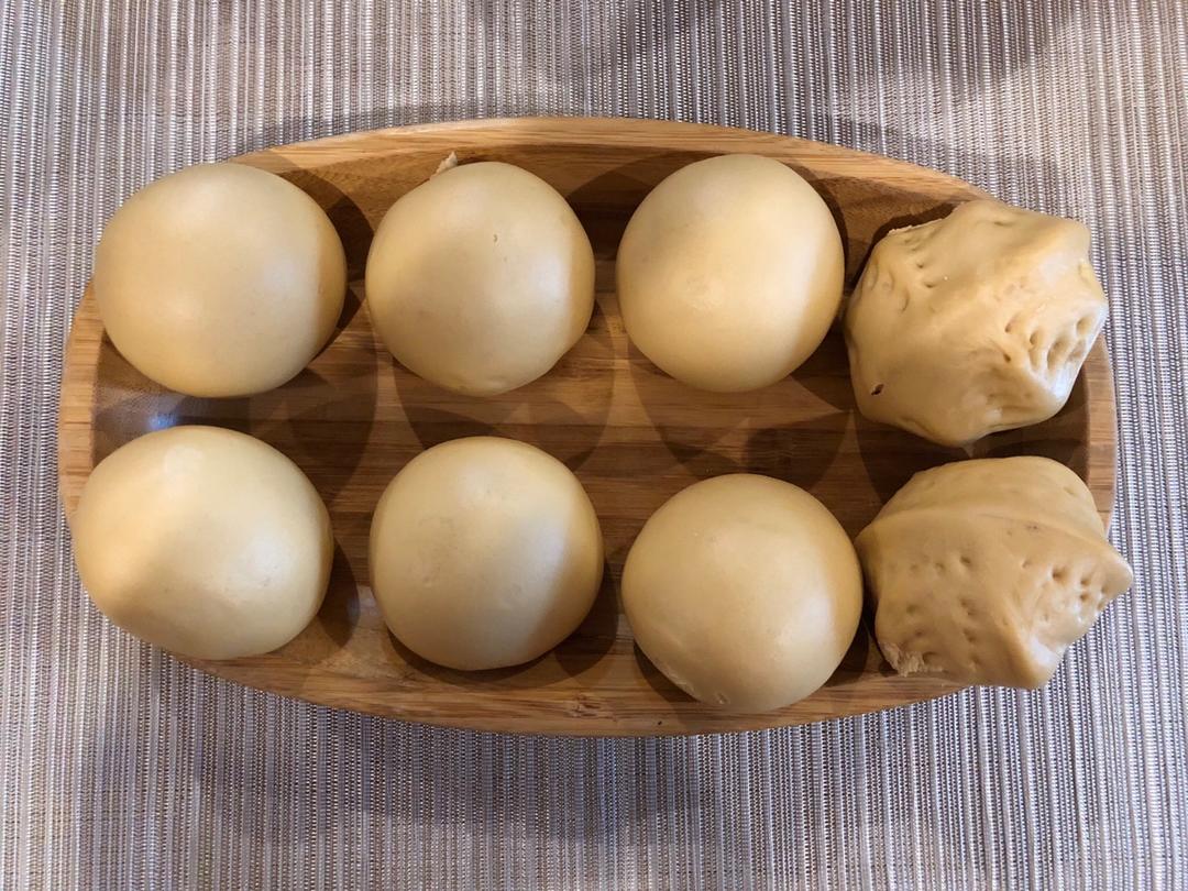 有着面包口感的红糖馒头（一次发酵）