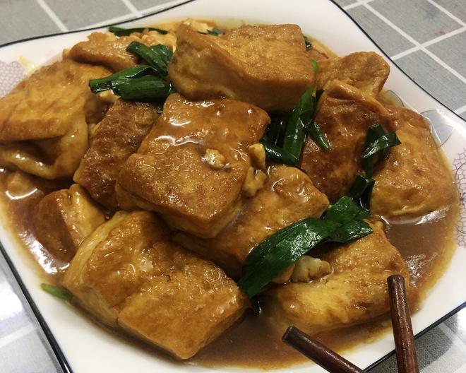 家常焖豆腐🥢的做法