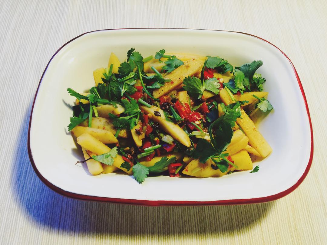 辣拌土豆的做法