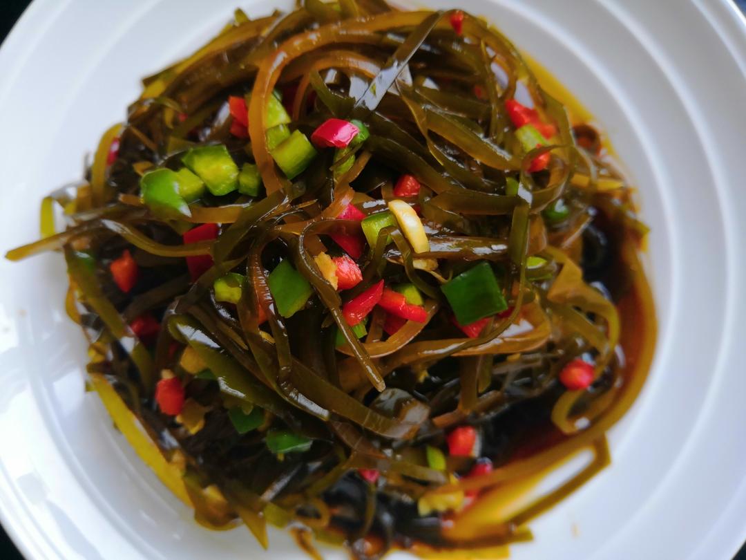 凉拌酸辣海带丝