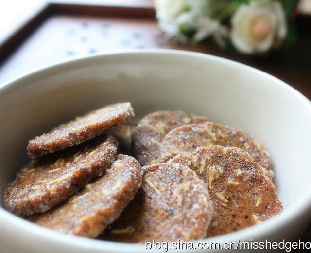 苦甜过后的醇香——咖啡杏仁饼干的做法