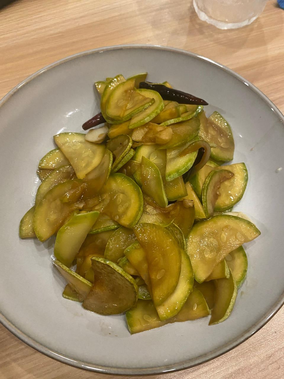 胃口大开的醋溜葫芦瓜