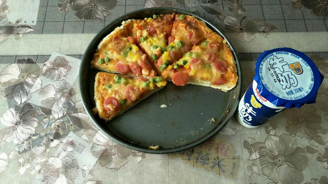 不用酵母的披萨底 No Yeast Pizza Dough