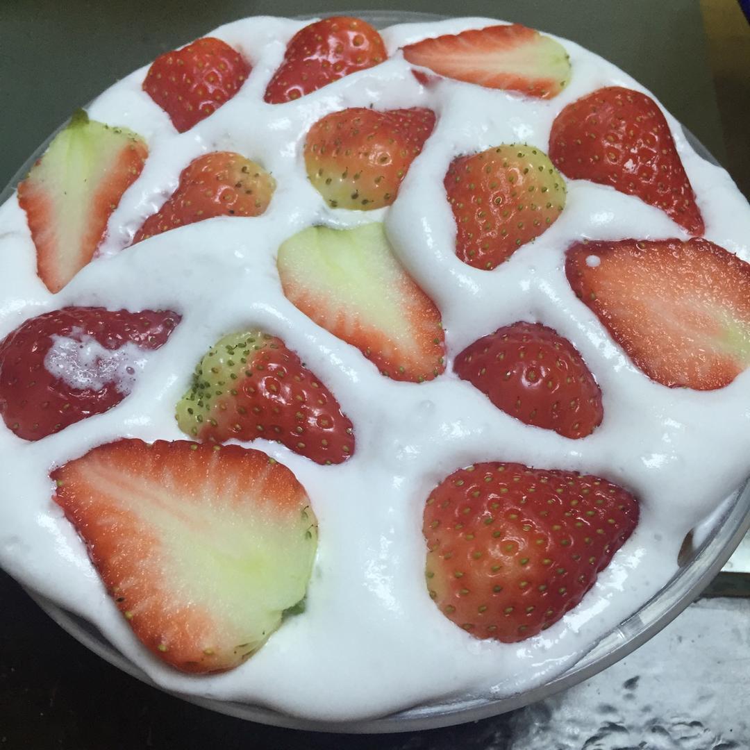 水果盒子蛋糕（低糖低油版）