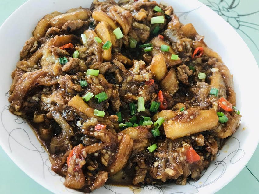 肉末茄子-厨房小白立马上手的美味