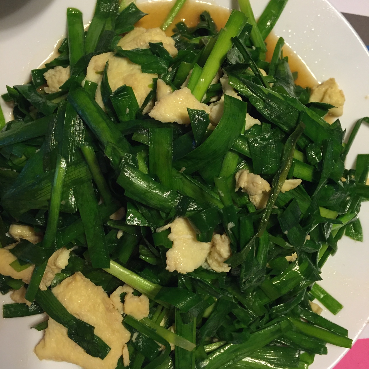 韭菜炒鸡蛋