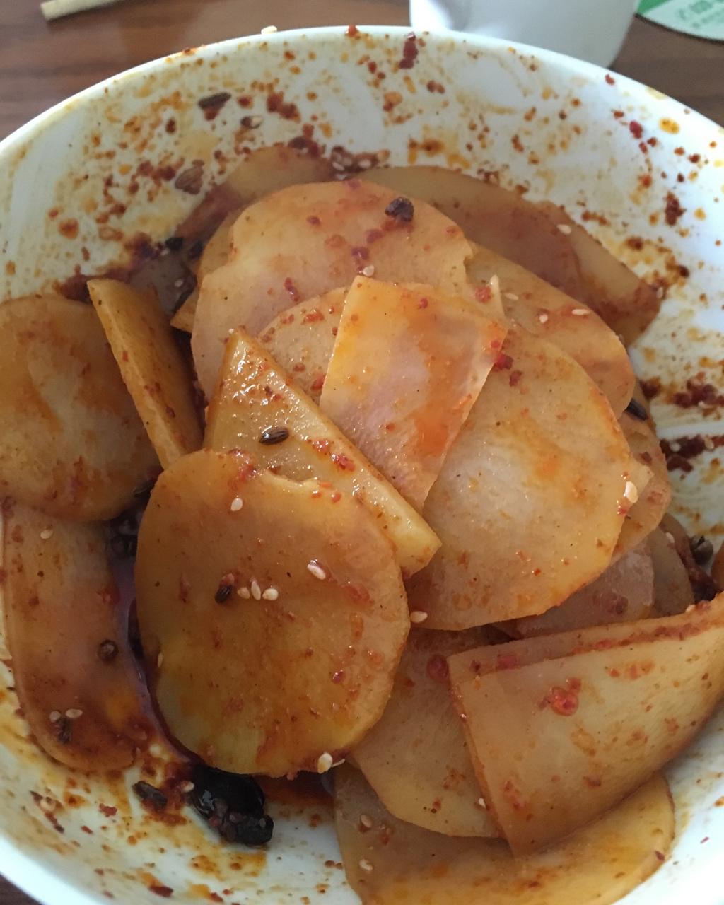 兰州风味麻辣土豆片（又名：通渭路土豆片、马三洋芋片）