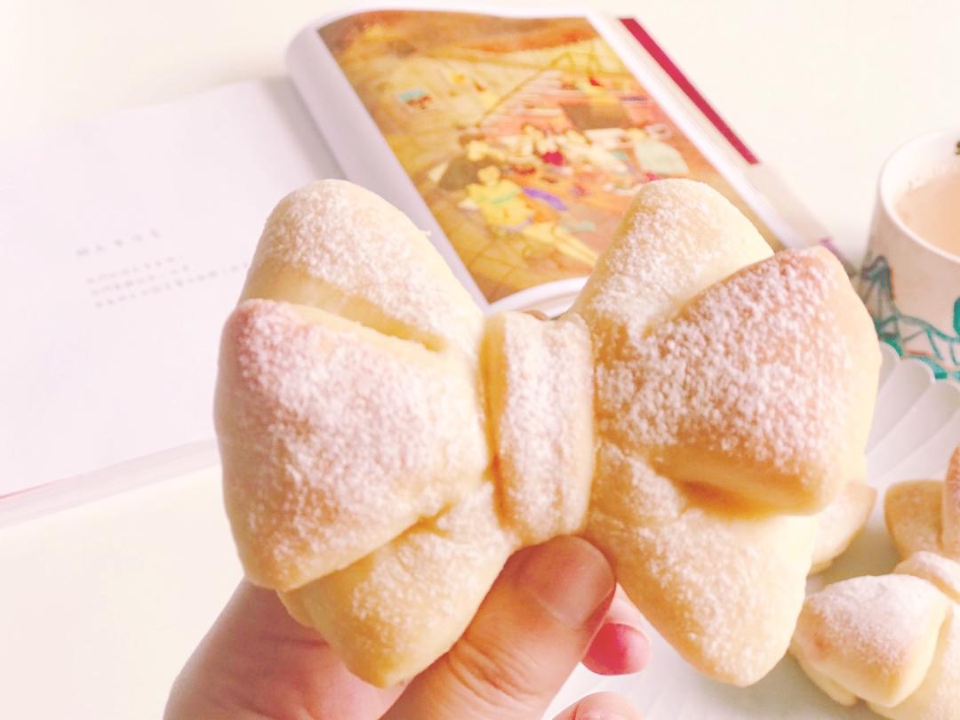 🎀新手友好—老阿姨的少女心蝴蝶结面包（多图详细）