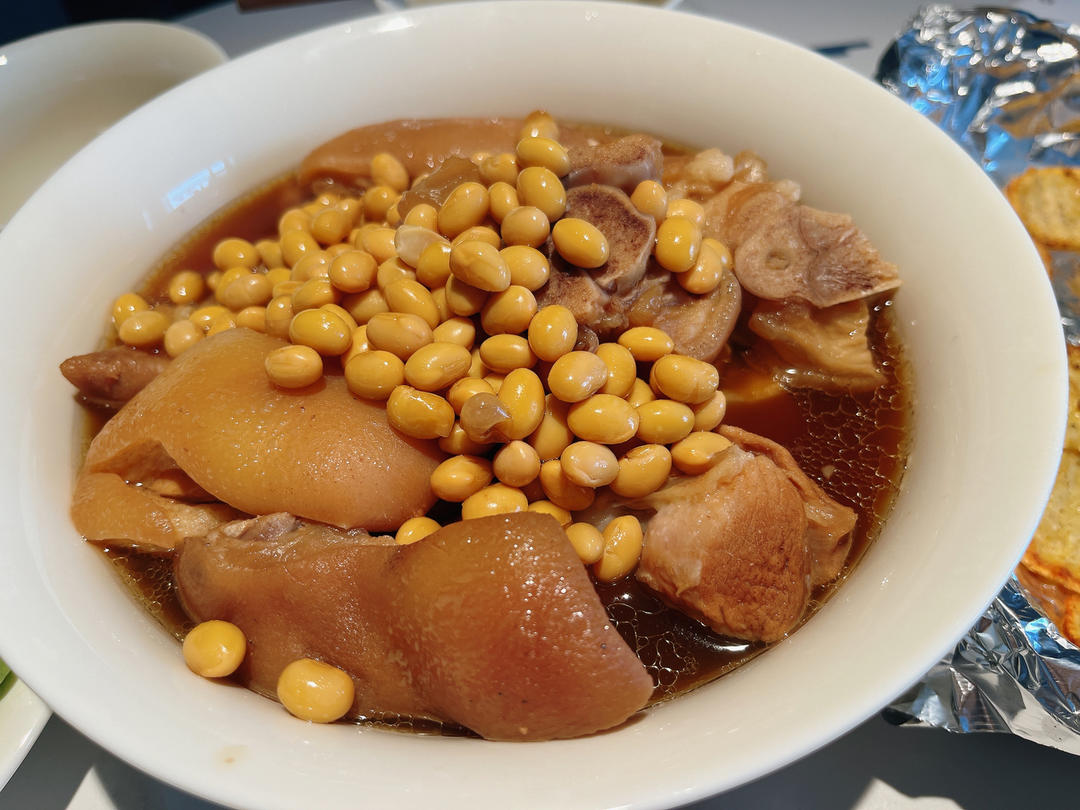 【黄豆炖猪蹄】高压锅（超详细食谱）