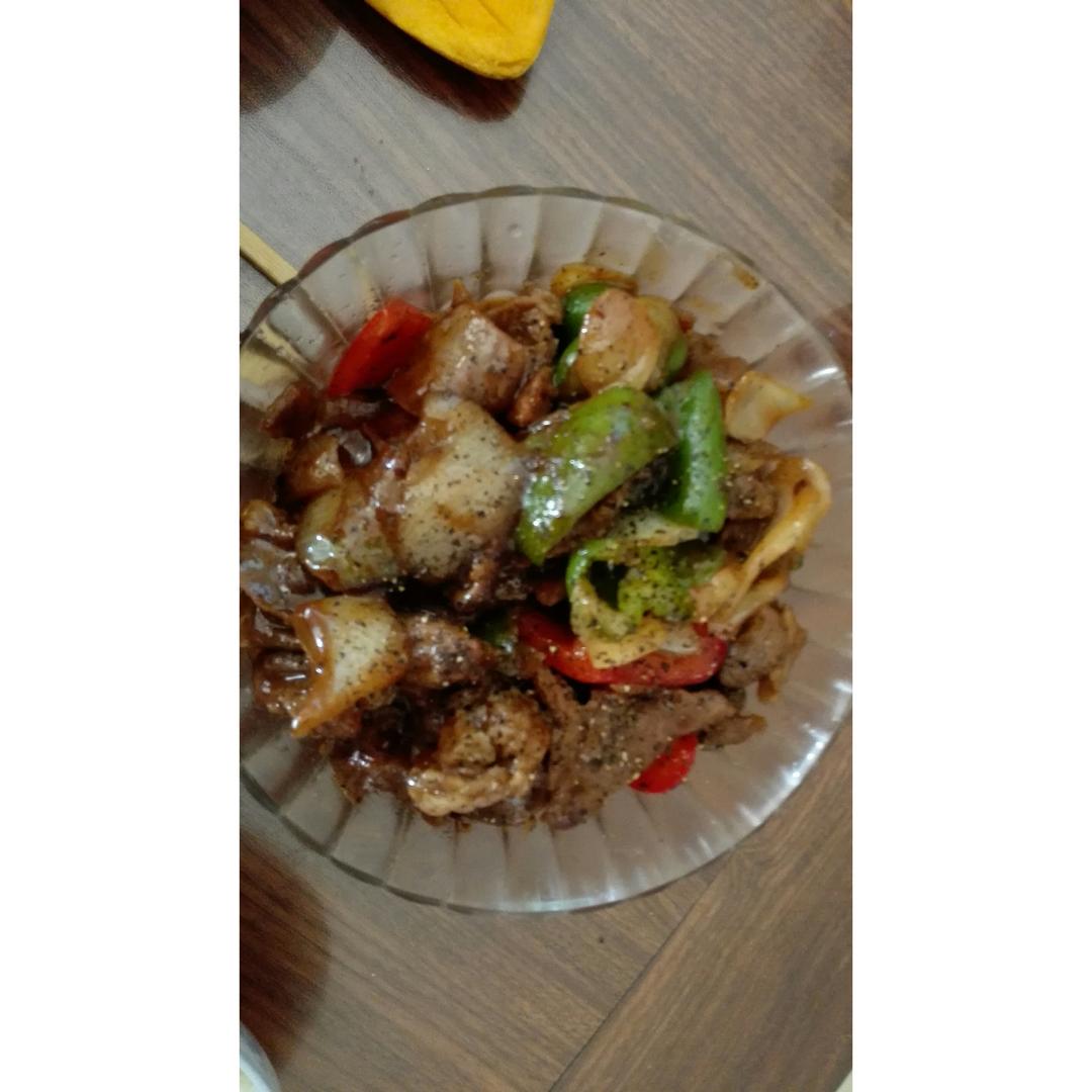 黑椒牛柳