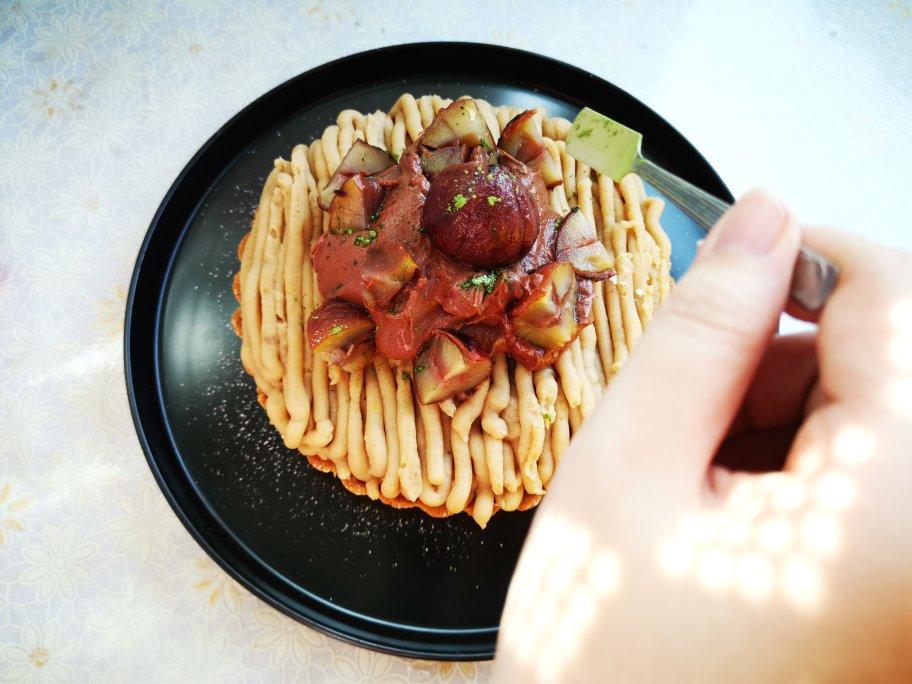 蕾伊诺尔Reii Nol-复合咖啡可可榛果风味的奶油栗子塔<熊谷裕子>