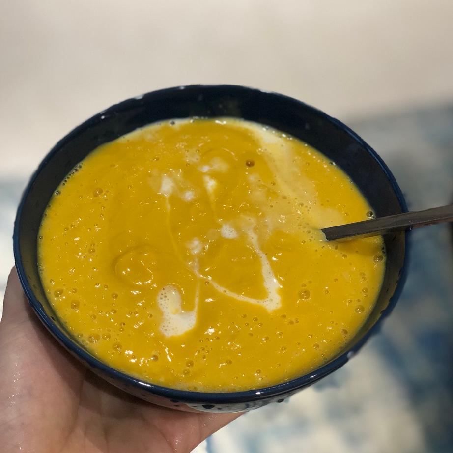 奶香南瓜浓汤