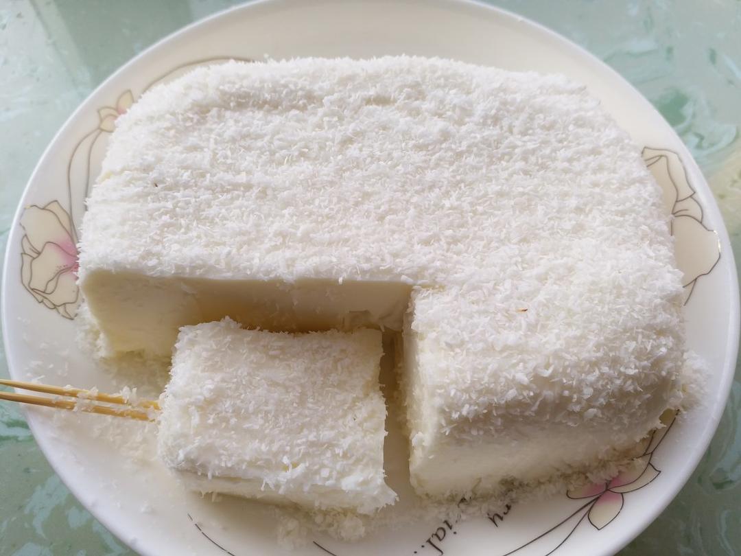 麦麦厨房做的椰蓉椰汁糕
