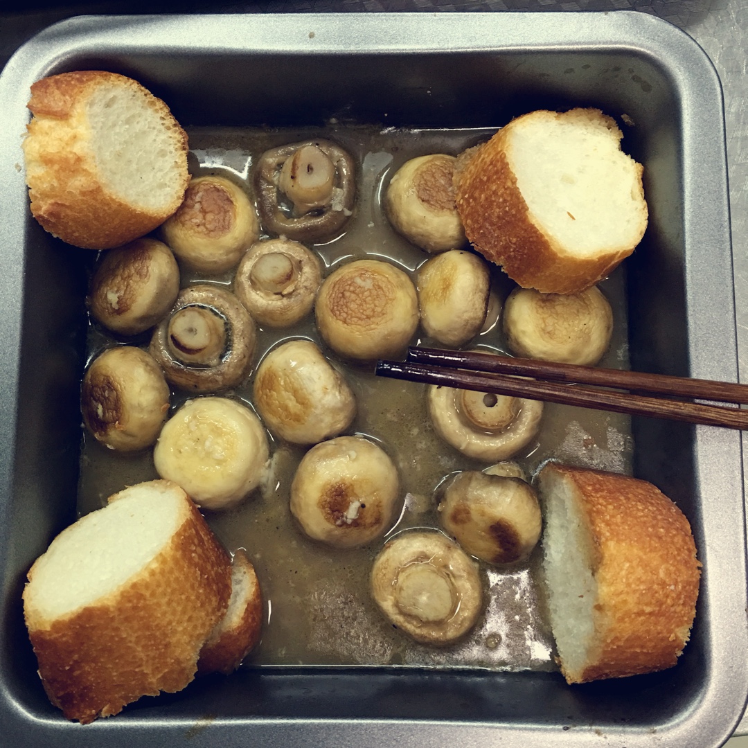 蒜香焗蘑菇