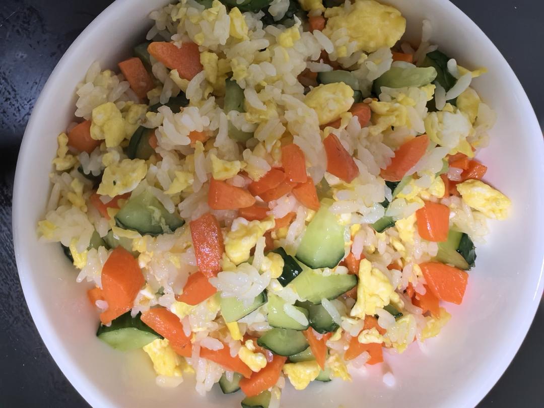 炒米饭蛋炒饭二十分钟快手家常