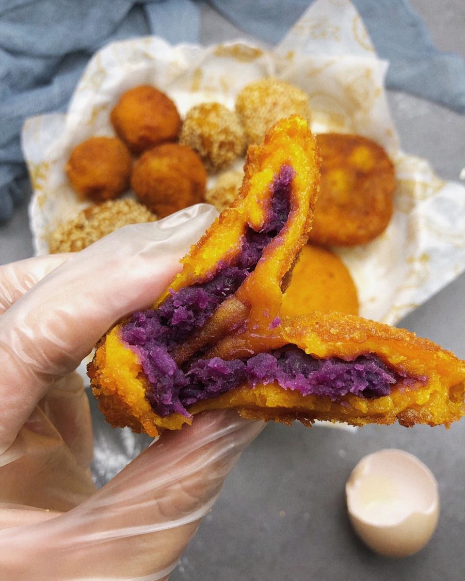 无水份的南瓜饼