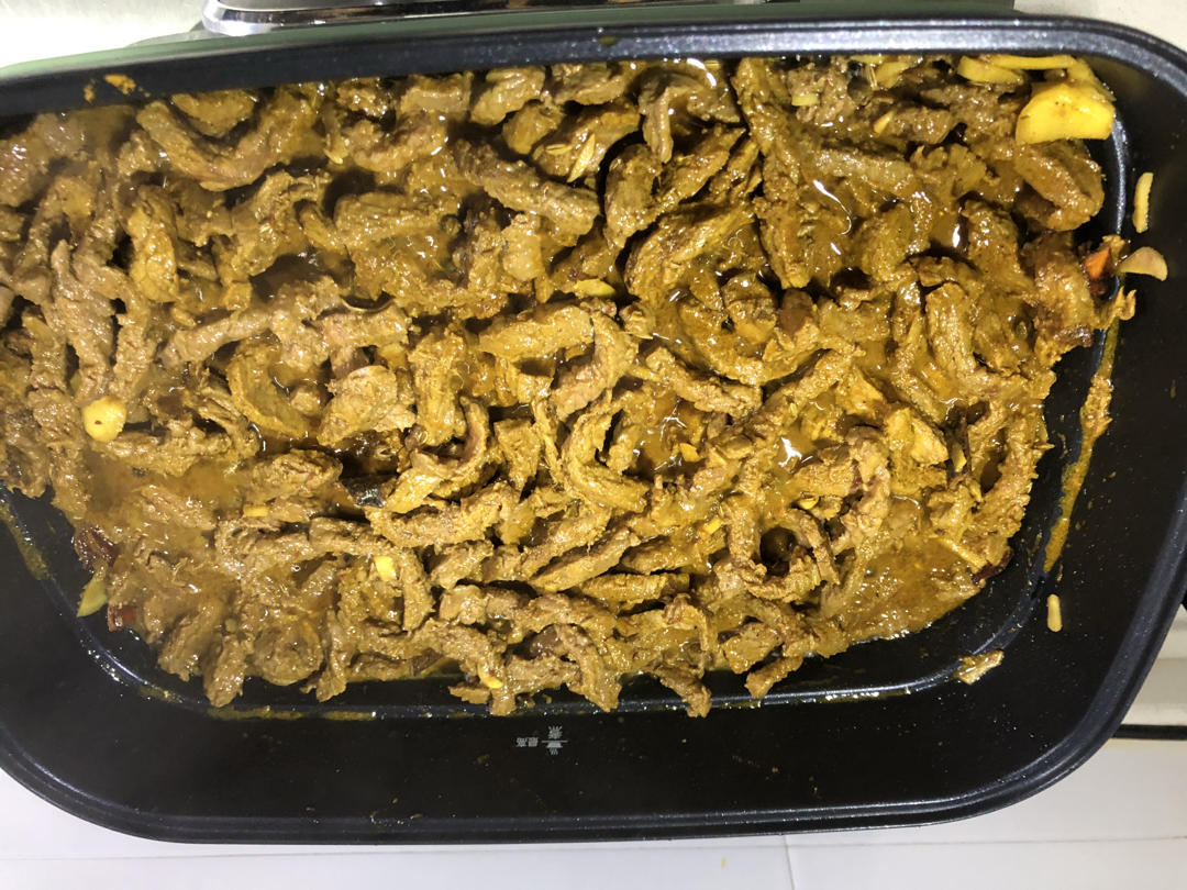 孜然咖喱牛肉干