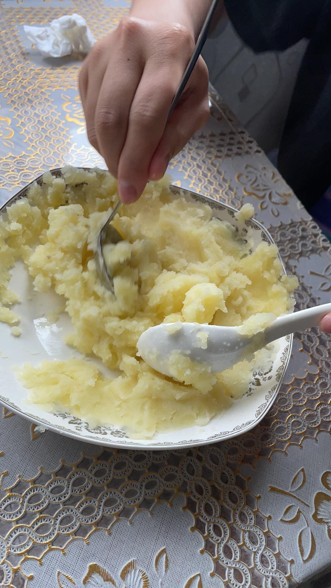 在家就能做的韩式土豆泥