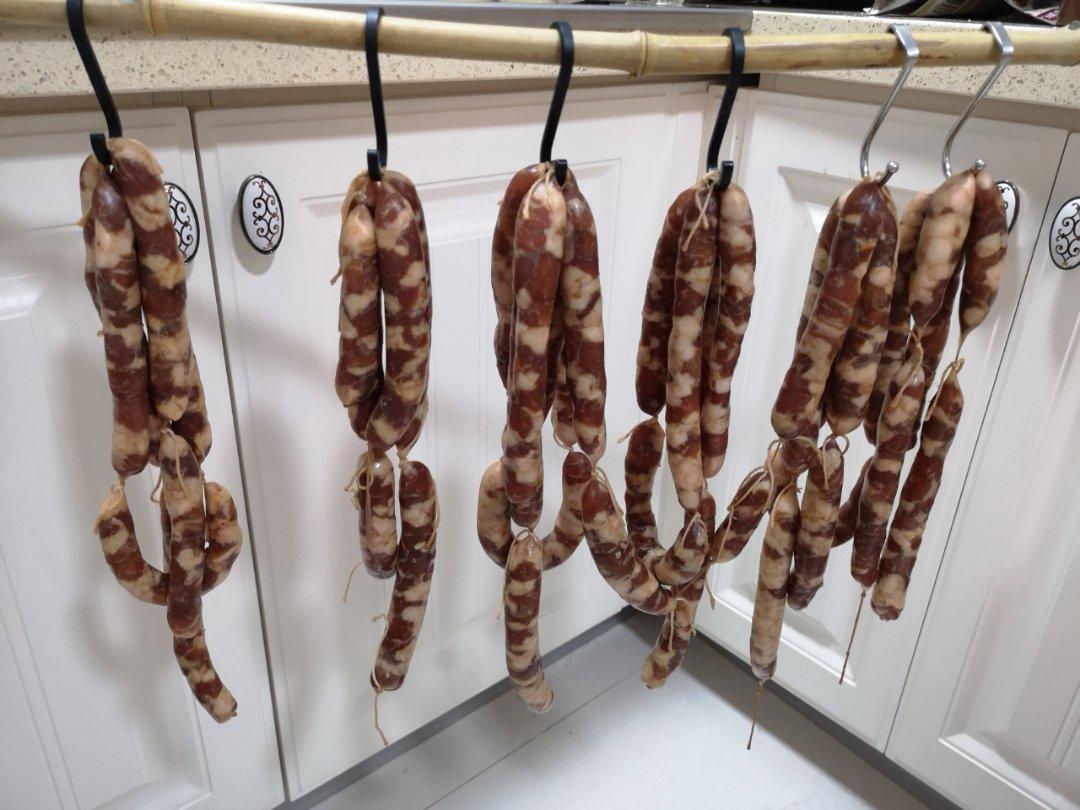 自制广味腊肠