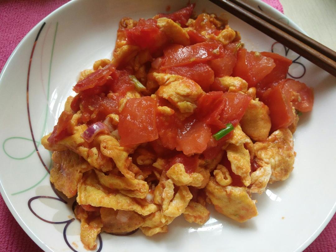 西红柿炒鸡蛋