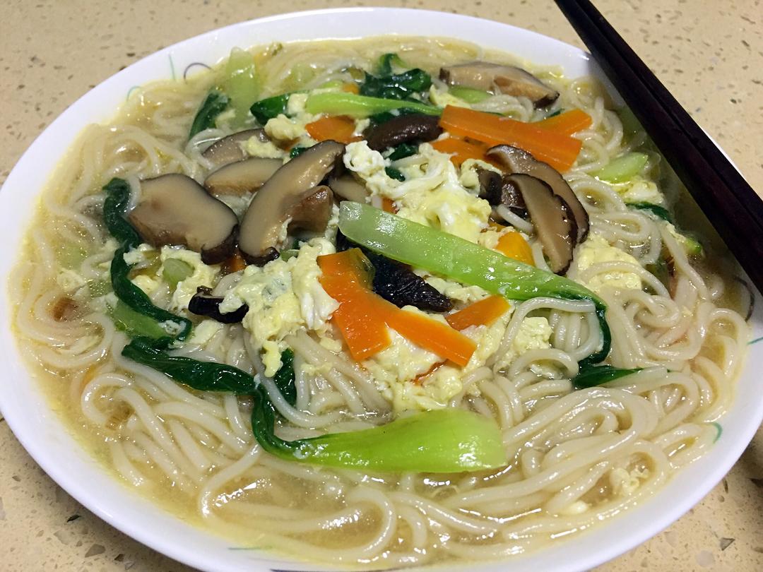 香菇青菜面