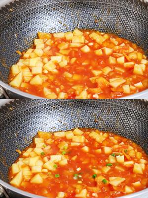 番茄土豆丁的做法 步骤5