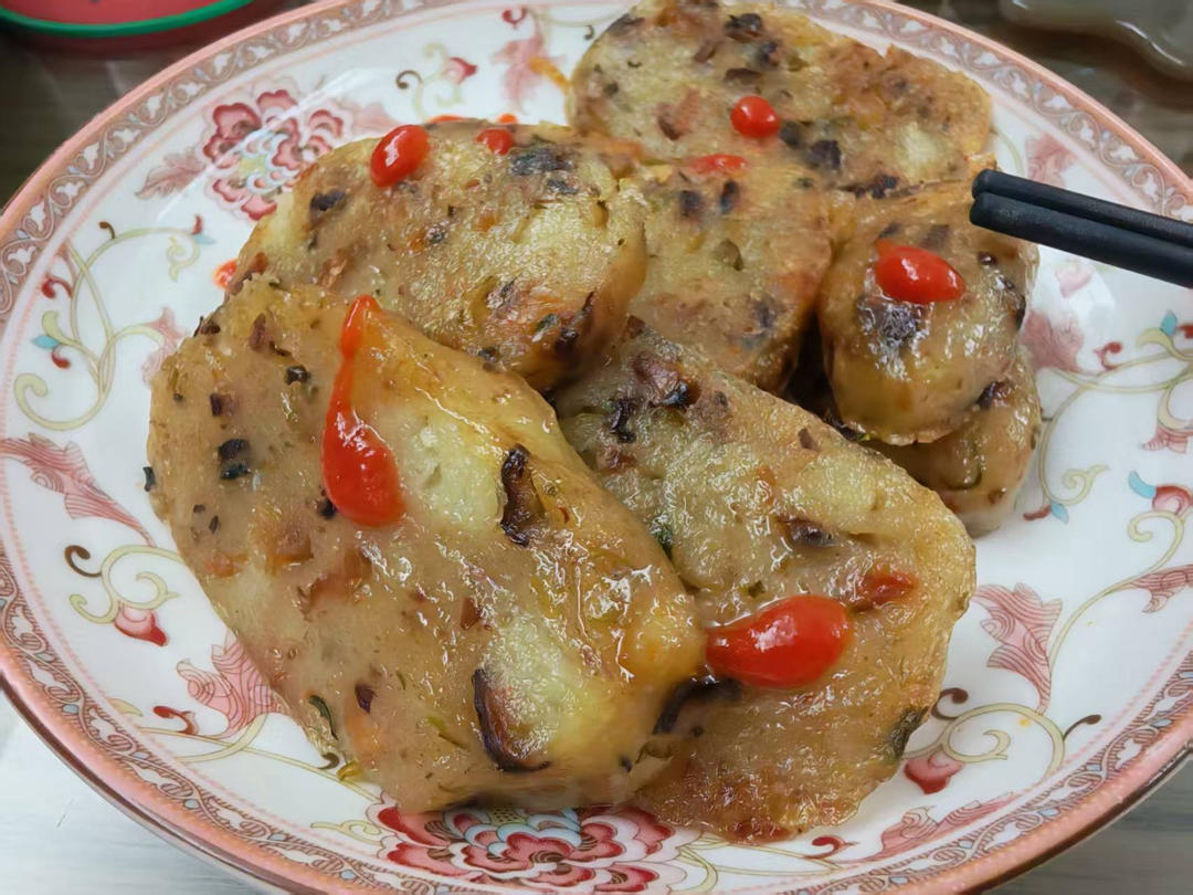 马铃薯粿（土豆粿/荷兰薯粿）-潮汕特色小吃