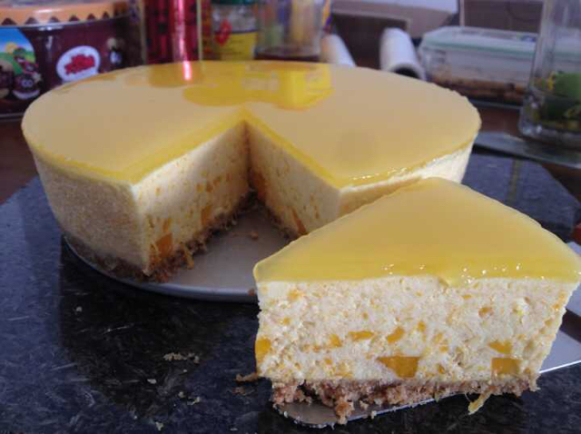 【视频】芒果慕斯（6寸） | 含镜面果胶配方