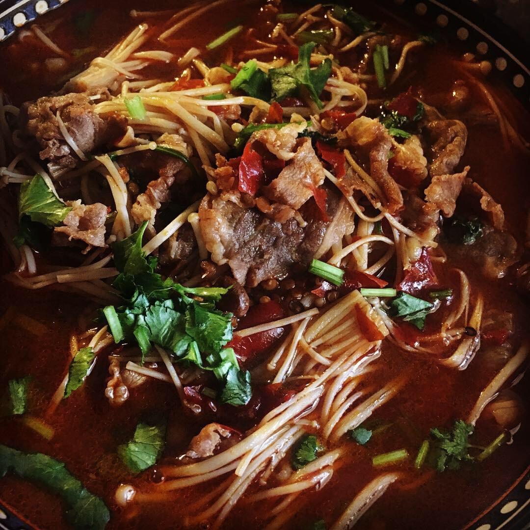 香辣水煮金针菇